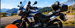 Motorsykkel på tur i Italia